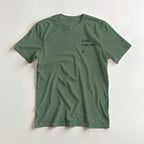 t-shirt verde militar frase bordada mãe